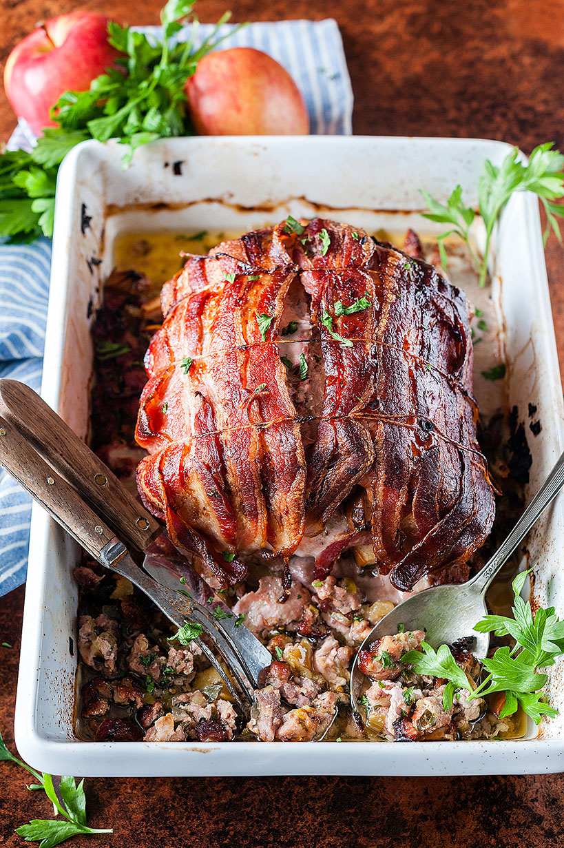 Sausage-stuffed Pork Roast And The Changing Seasons