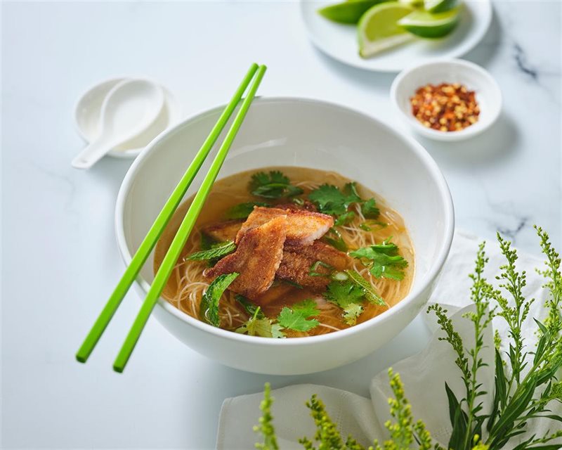 Pork Belly Quick Faux Pho Recipe | Ontario Pork