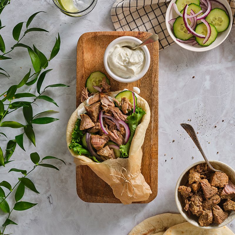 Pork Shoulder Instant Pot Gyros