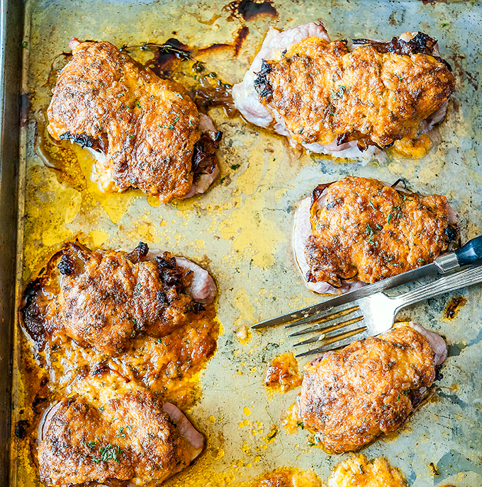 French onion pork... and a childhood favourite