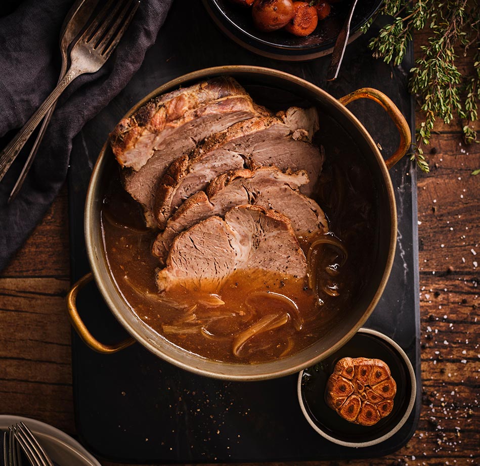 Slow Cooker Beer Soaked Roast