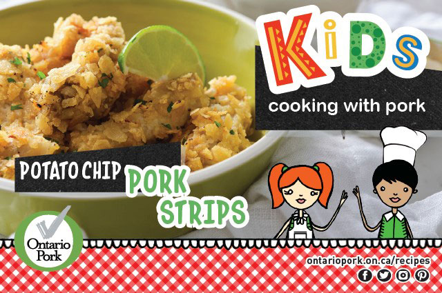 Kids Cooking with Pork