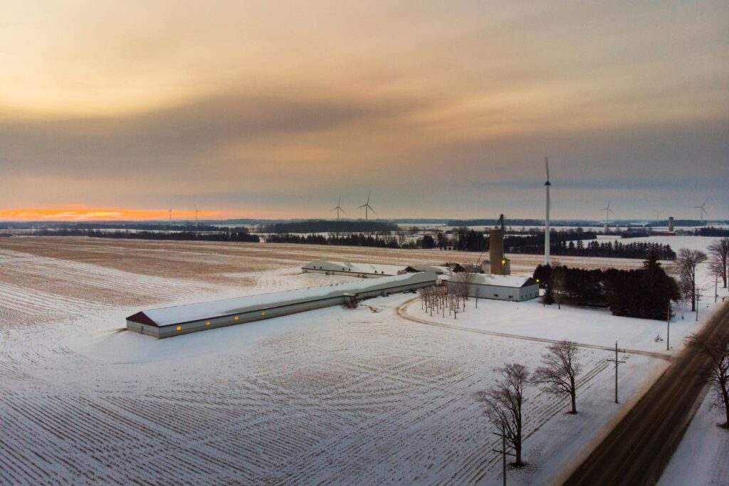 Ontario Pork Winter Farm